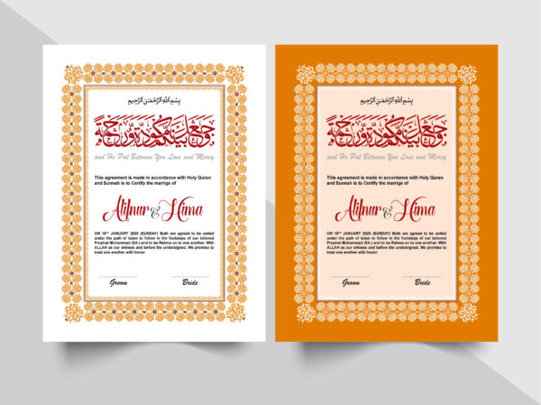 Wedding Signature Soronika