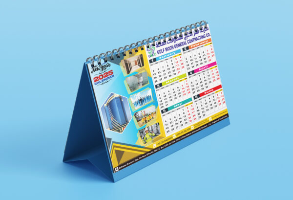 Desk Calendar / Table Calendar (2-pages) - Image 2