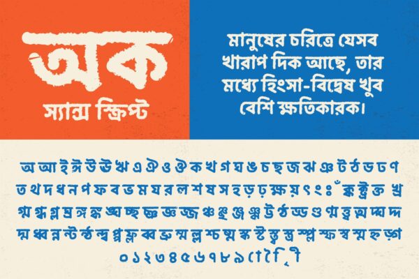 Bangla & English Unicode font "Shadasidhe" - Image 3