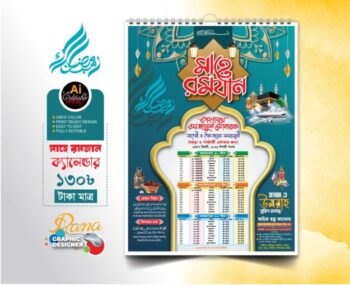 Romjan Calendar 2026 মাহে রমজানের ক্যালেন্ডার 2026